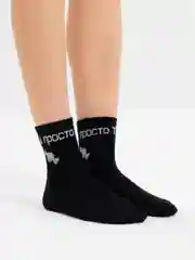 Разноцветный носки с надписями, женские, размер 36-41