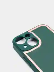 Зеленый наладка имитация стекла с защитой камеры для IPHONE 13