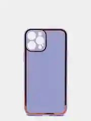Сиреневый наладка имитация стекла с защитой камеры для IPHONE 13 PRO MAX