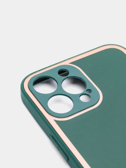 Зеленый наладка имитация стекла с защитой камеры для IPHONE 13 PRO MAX