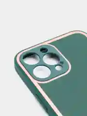 Зеленый наладка имитация стекла с защитой камеры для IPHONE 13 PRO MAX