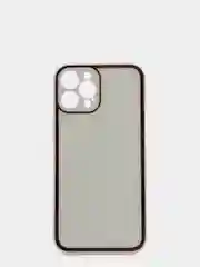Белый наладка имитация стекла с защитой камеры для IPHONE 13 PRO MAX