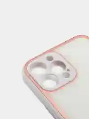 Белый наладка имитация стекла с защитой камеры для IPHONE 13 PRO MAX
