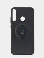 Чехол для Honor 9C, Хонор 9С / Huawei P40 Lite E, силиконовый, магнитный, с кольцом