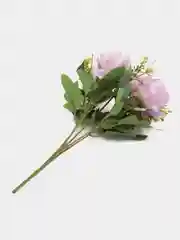 Сиреневый букет "Пионы" искусственные, цветы искусственные, розы, пионы, декор для дома, ритуальные