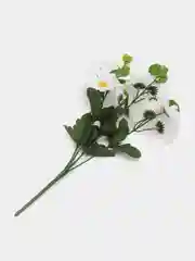 Бежевый искусственные цветы "Ромашки", ритуальные