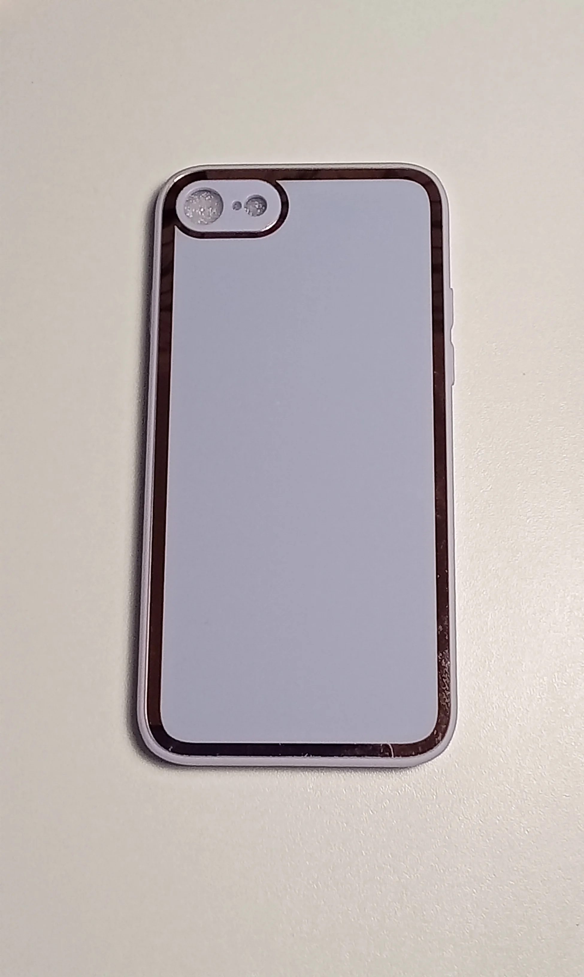 Сиреневый наладка-имитация стекла с защитой камеры для IPHONE 7, 8