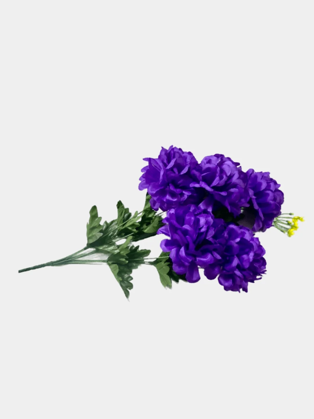 Алый искусственные цветы. Хризантема (букет). Композиция. Высота: 490 мм