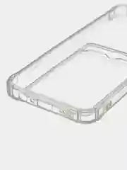 Прозрачный чехол прозрачный на Realme С31 C35 силиконовый с карманом для карт Реалми