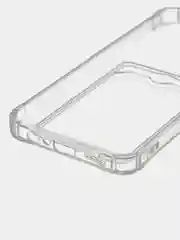 Прозрачный чехол прозрачный на Realme С31 C35 силиконовый с карманом для карт Реалми