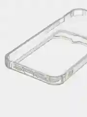 Чехол на iPhone 11, 12, 13, 14 Pro, 7/8/SE 2020, XR с карманом для карт, силиконовый