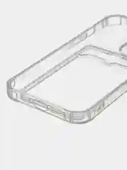 Чехол на iPhone 11, 12, 13, 14 Pro, 7/8/SE 2020, XR с карманом для карт, силиконовый