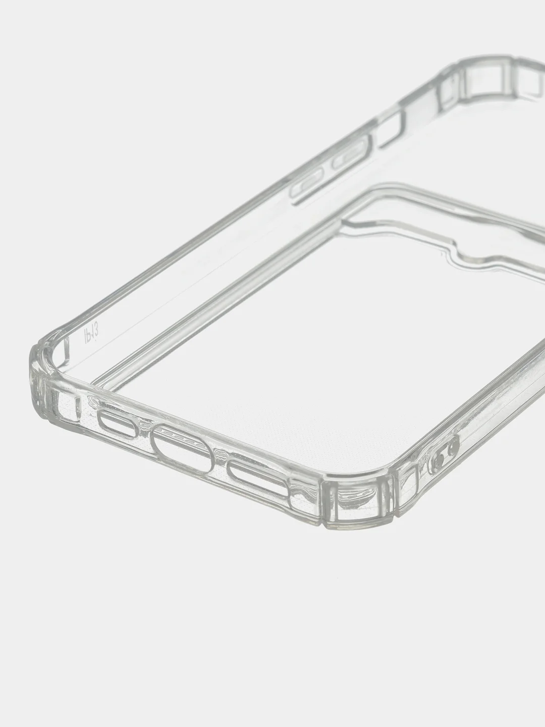 Чехол на iPhone 11, 12, 13, 14 Pro, 7/8/SE 2020, XR с карманом для карт, силиконовый