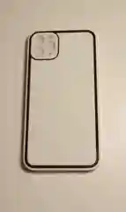 Белый наладка имитация стекла с защитой камеры для IPhone 11 Pro Max