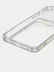 Чехол на iPhone 11, 12, 13, 14 Pro, 7/8/SE 2020, XR с карманом для карт, силиконовый