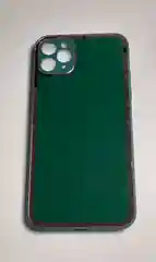 Зеленый наладка имитация стекла с защитой камеры для IPhone 11 Pro Max
