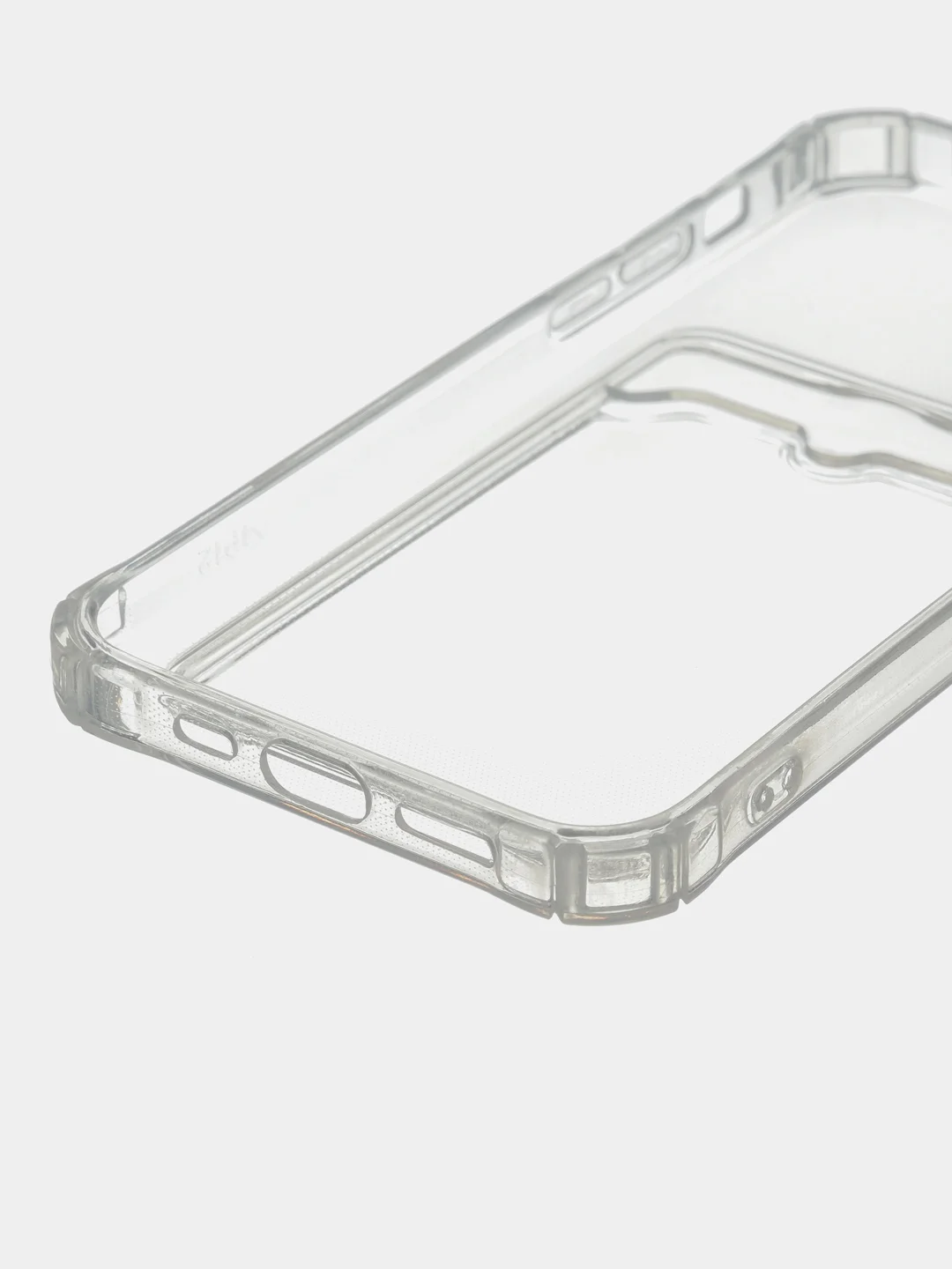 Чехол на iPhone 11, 12, 13, 14 Pro, 7/8/SE 2020, XR с карманом для карт, силиконовый