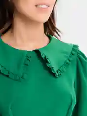 Зеленый платье женское, повседневное