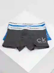 Голубой боксеры мужские, комплект 2 штуки