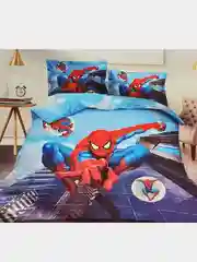 Мятный комплект детского постельного белья сатин, 3D-рисунок