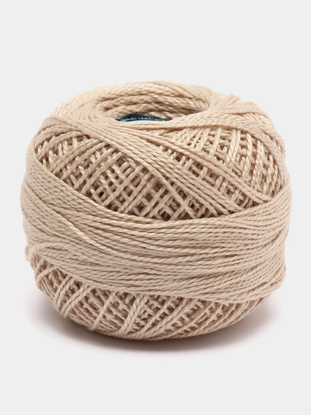 Серебряный пряжа "Ирис", 82 м