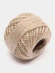 Серебряный пряжа "Ирис", 82 м