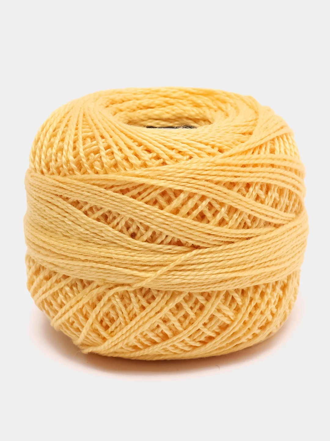 Лимонный пряжа "Ирис", 82 м