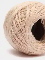 Кремовый пряжа "Ирис", 82 м