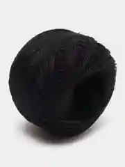 Черный пряжа "Ирис", 82 м