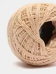 Бежевый меланж пряжа "Ирис", 82 м