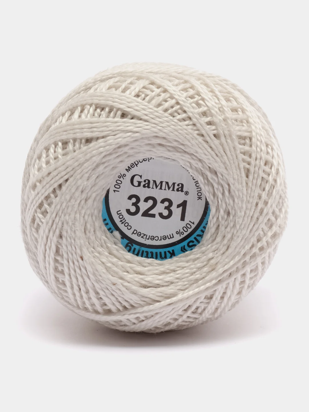 Слоновая кость пряжа "Ирис", 82 м