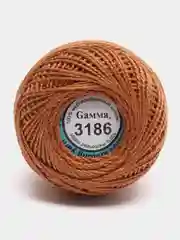 Горчичный пряжа "Ирис", 82 м