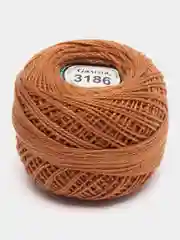 Горчичный пряжа "Ирис", 82 м
