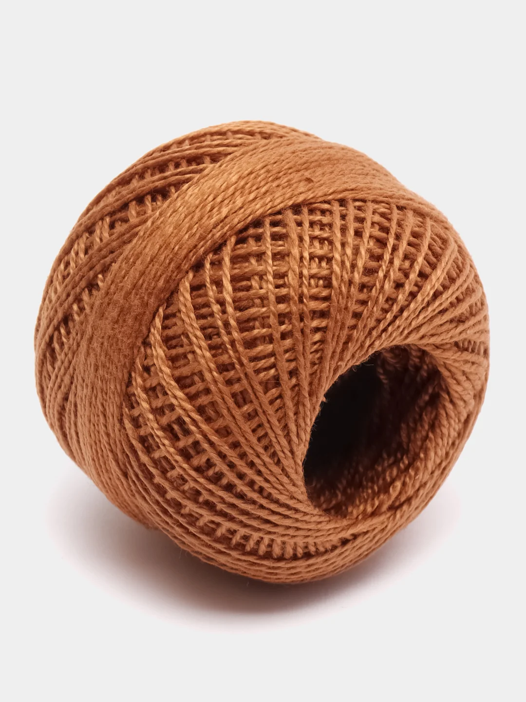 Горчичный пряжа "Ирис", 82 м