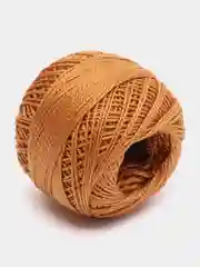 Оранжевый пряжа "Ирис", 82 м