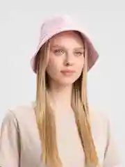 Розовый панама однотонная, унисекс, 12 цветов