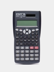 Калькулятор инженерный двухстрочный Staff Stf-810, 181 х 85 мм, 240 функций, 10+2 разрядов