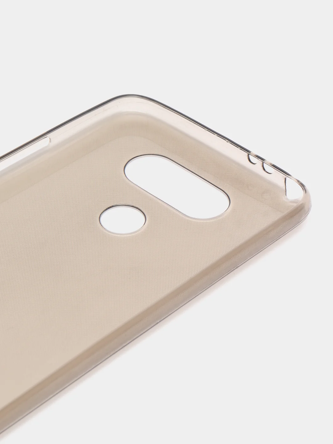 Прозрачный чехол силиконовый на LG G5