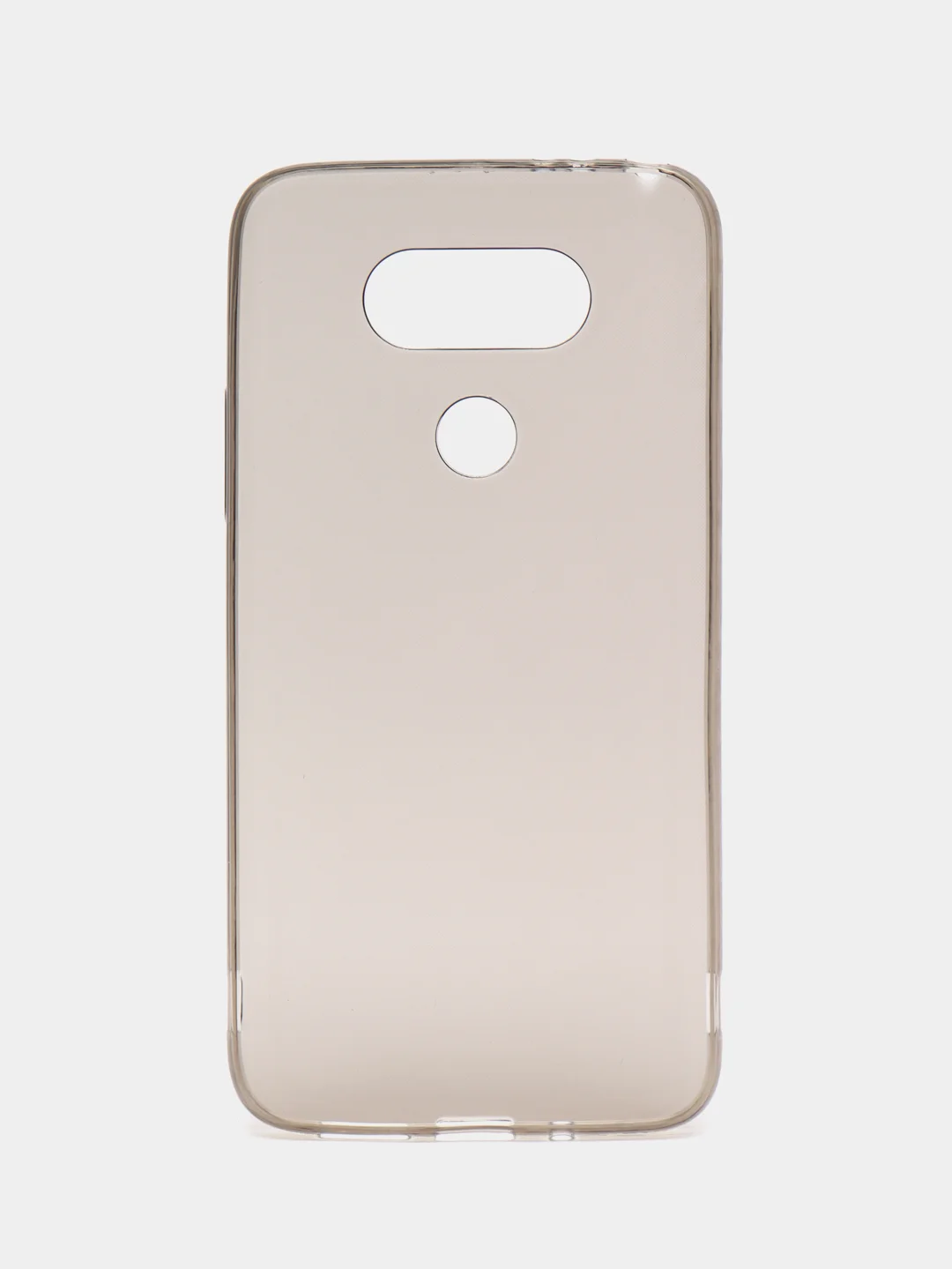 Прозрачный чехол силиконовый на LG G5