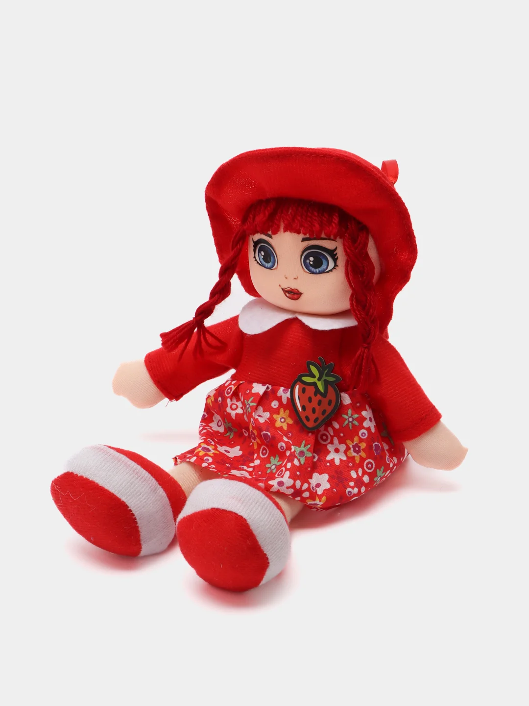 Алый интерьерные, текстильные, мягкие куклы 30 см, подарок к 8-му марта