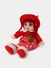 Алый интерьерные, текстильные, мягкие куклы  30 см, подарок к 8-му марта