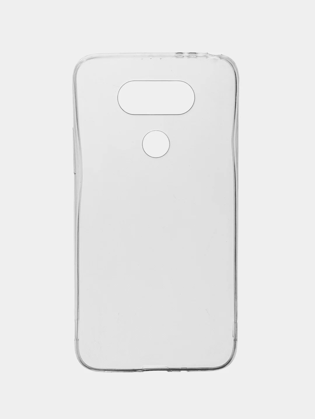 Прозрачный чехол силиконовый на LG G5