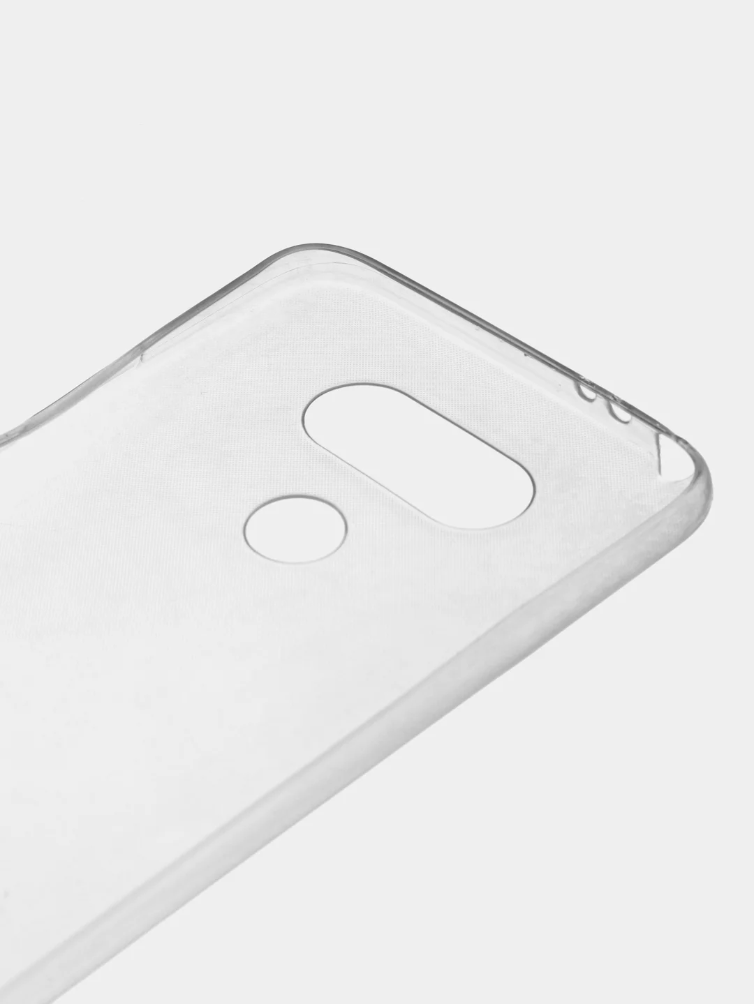 Прозрачный чехол силиконовый на LG G5