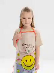 Желтый фартук для кухни и творчества