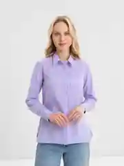 Сиреневый рубашка женская Tiffan