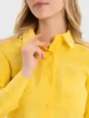 Желтый рубашка женская Tiffan