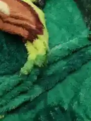 Зеленый плед покрывало из бамбукового флиса