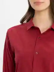 Красный рубашка женская