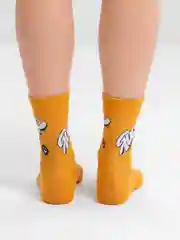 Горчичный носки, унисекс