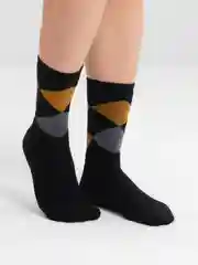 Горчичный термоноски мужские, теплые, шерстяные, махровые, ангорка